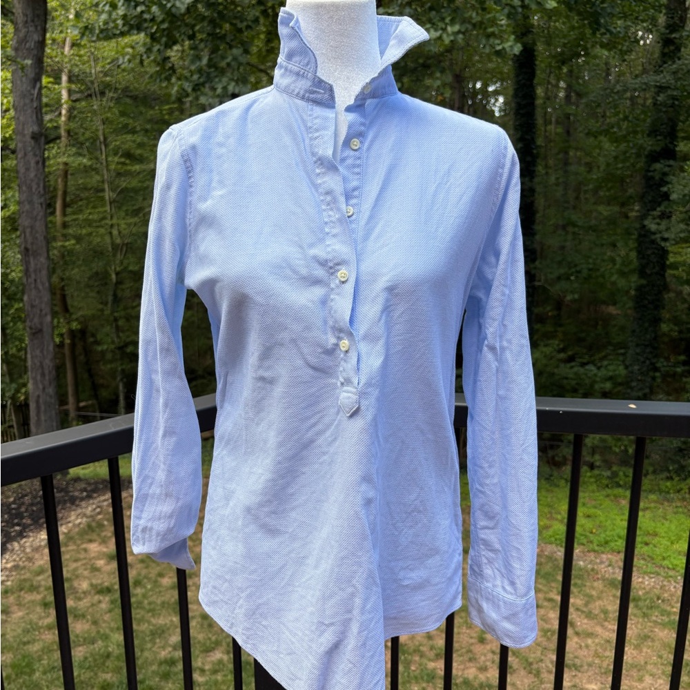 Ann Mashburn  Popover in  Light Blue Cellulare